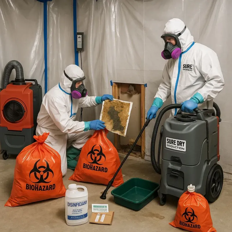 Contaminated Water Handling Protocols process in New Glarus, WI